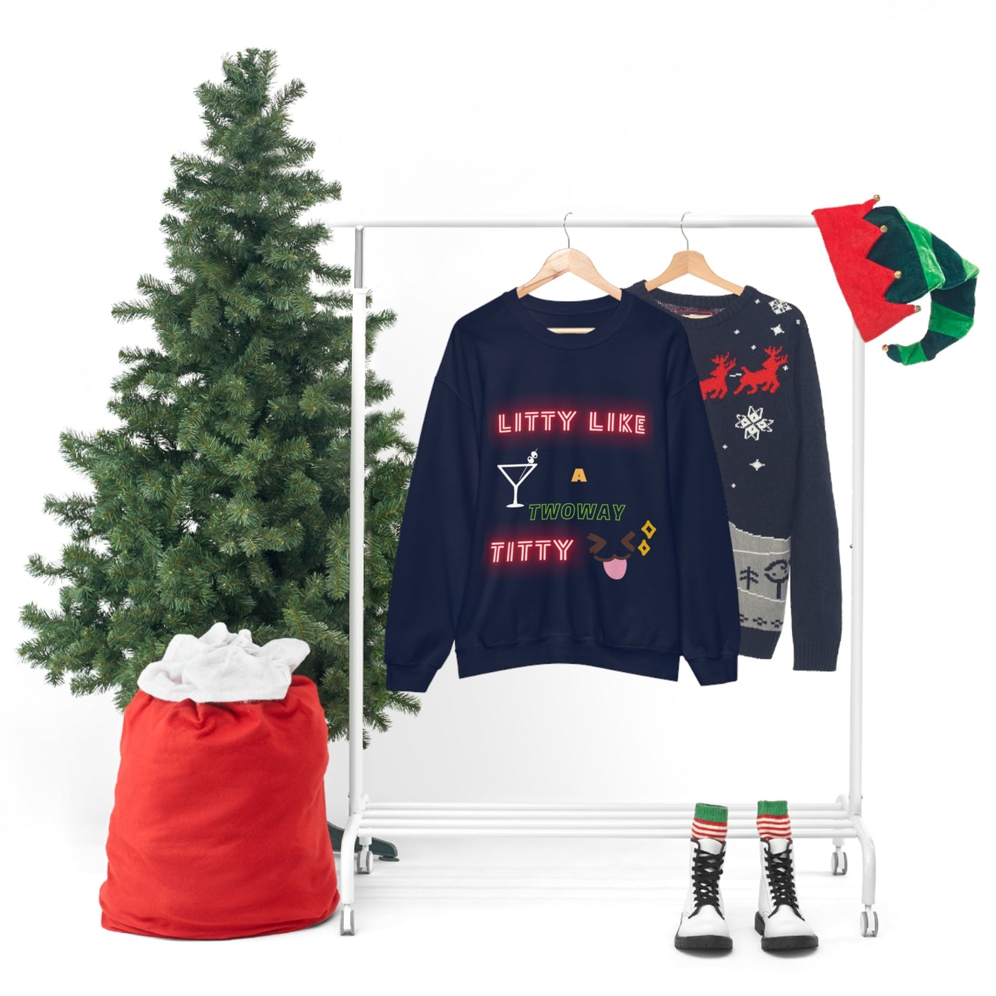 Litty Collection Unisex Heavy Blend Crewneck Sweatshirt - Bigem's Otaku BoutiqueSweatshirt16467653435175608239Litty Collection Unisex Heavy Blend Crewneck SweatshirtSweatshirtPrintifyBigem's Otaku Boutique16467653435175608239SBlackCrew neckDTGBack to School