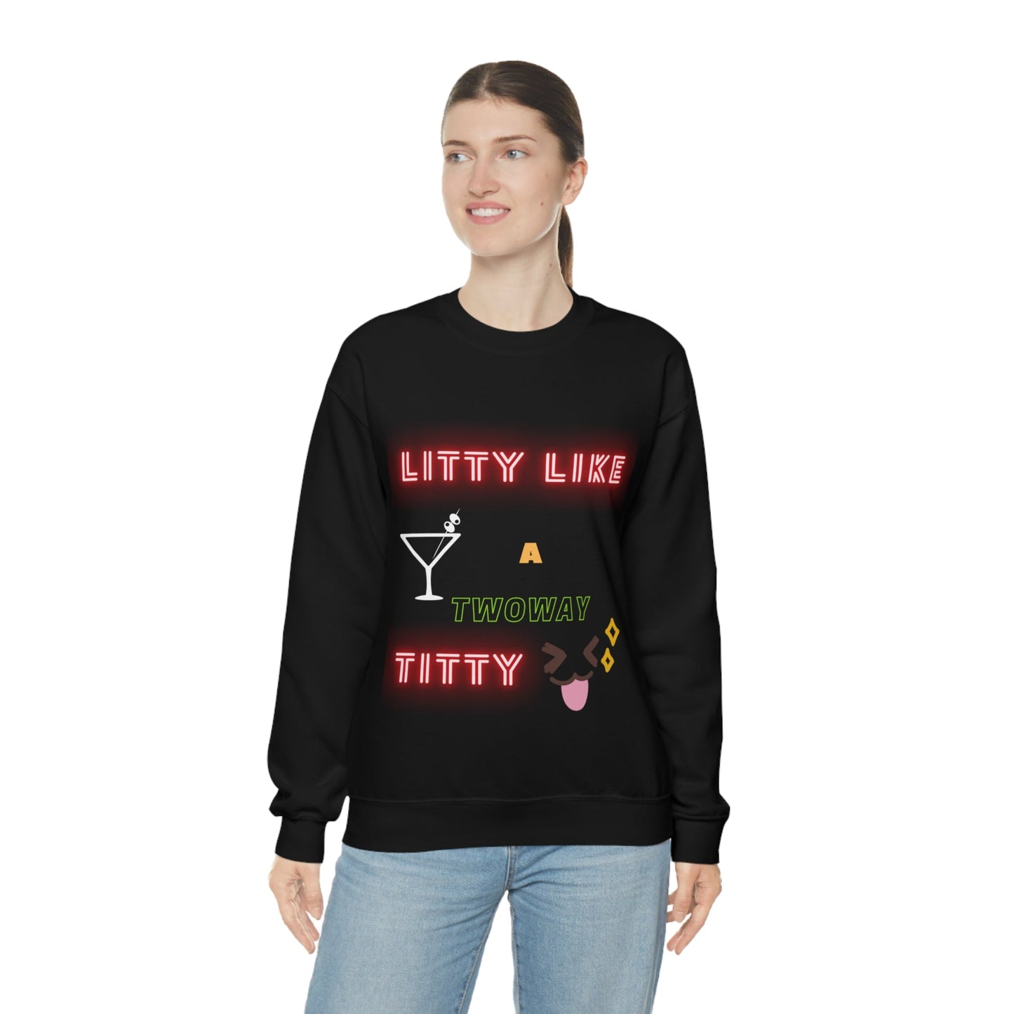 Litty Collection Unisex Heavy Blend Crewneck Sweatshirt - Bigem's Otaku BoutiqueSweatshirt16467653435175608239Litty Collection Unisex Heavy Blend Crewneck SweatshirtSweatshirtPrintifyBigem's Otaku Boutique16467653435175608239SBlackCrew neckDTGBack to School