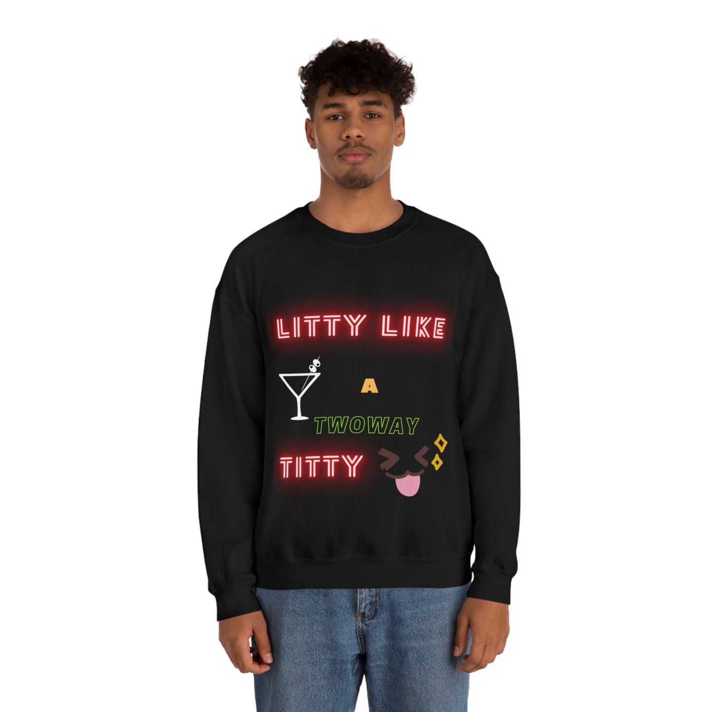 Litty Collection Unisex Heavy Blend Crewneck Sweatshirt - Bigem's Otaku BoutiqueSweatshirt16467653435175608239Litty Collection Unisex Heavy Blend Crewneck SweatshirtSweatshirtPrintifyBigem's Otaku Boutique16467653435175608239SBlackCrew neckDTGBack to School