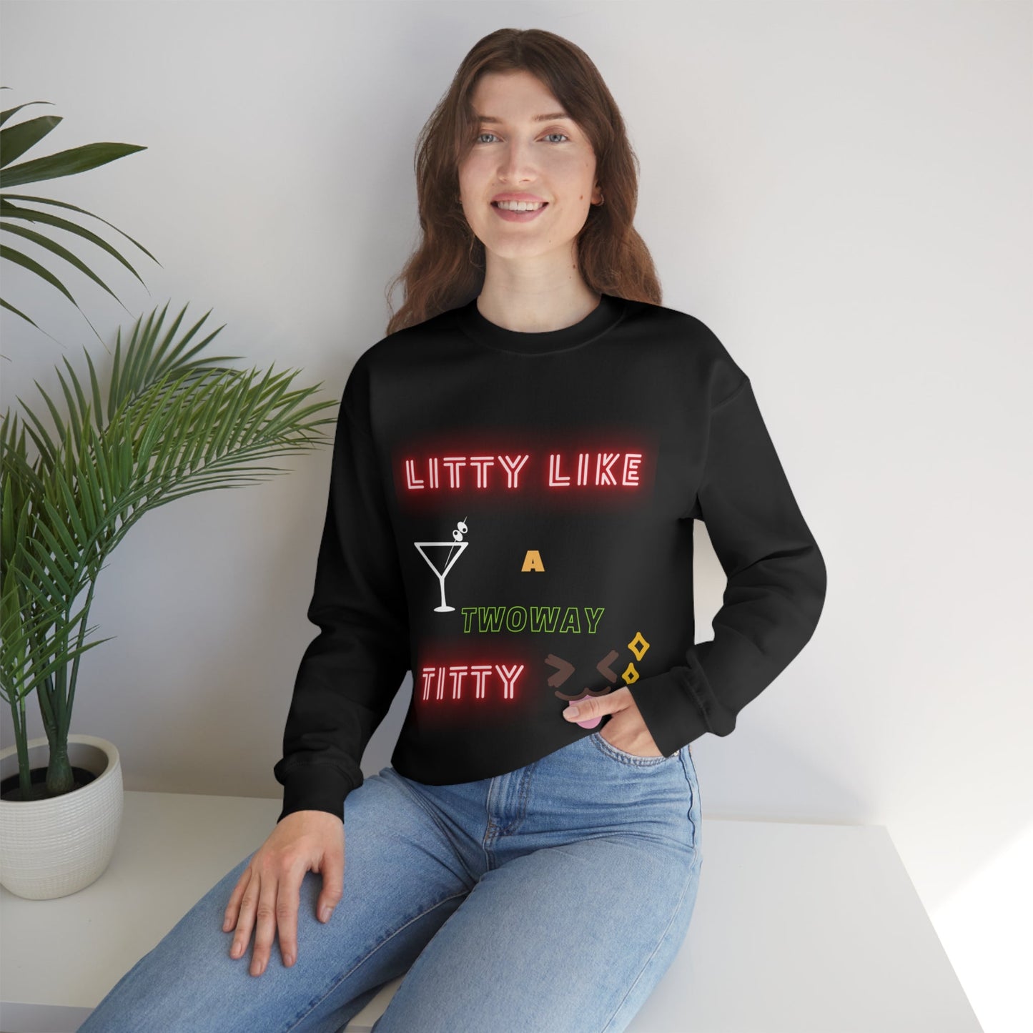 Litty Collection Unisex Heavy Blend Crewneck Sweatshirt - Bigem's Otaku BoutiqueSweatshirt16467653435175608239Litty Collection Unisex Heavy Blend Crewneck SweatshirtSweatshirtPrintifyBigem's Otaku Boutique16467653435175608239SBlackCrew neckDTGBack to School