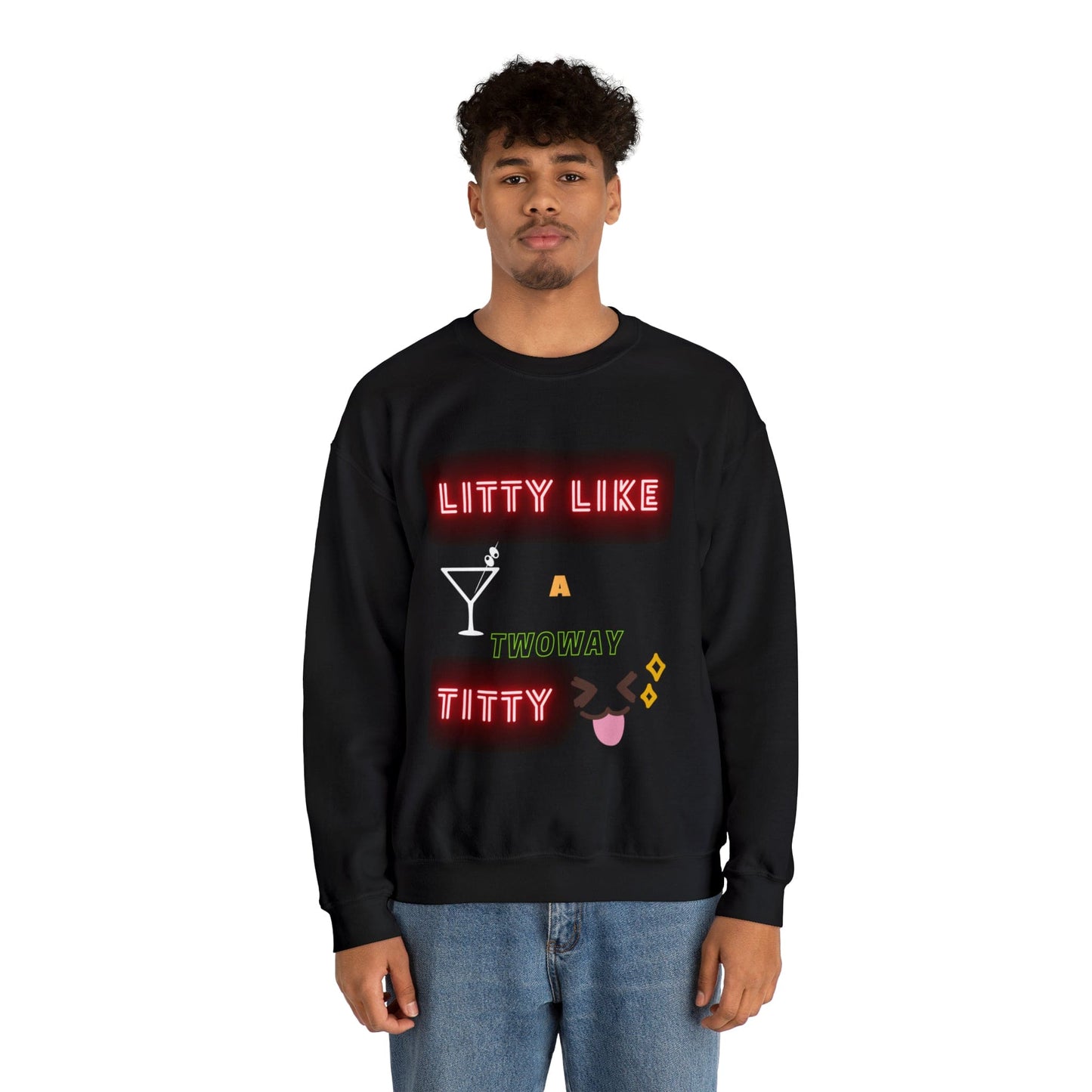Litty Collection Unisex Heavy Blend Crewneck Sweatshirt - Bigem's Otaku BoutiqueSweatshirt38788939399919036542Litty Collection Unisex Heavy Blend Crewneck SweatshirtSweatshirtPrintifyBigem's Otaku Boutique38788939399919036542SBlackCrew neckDTGBack to School