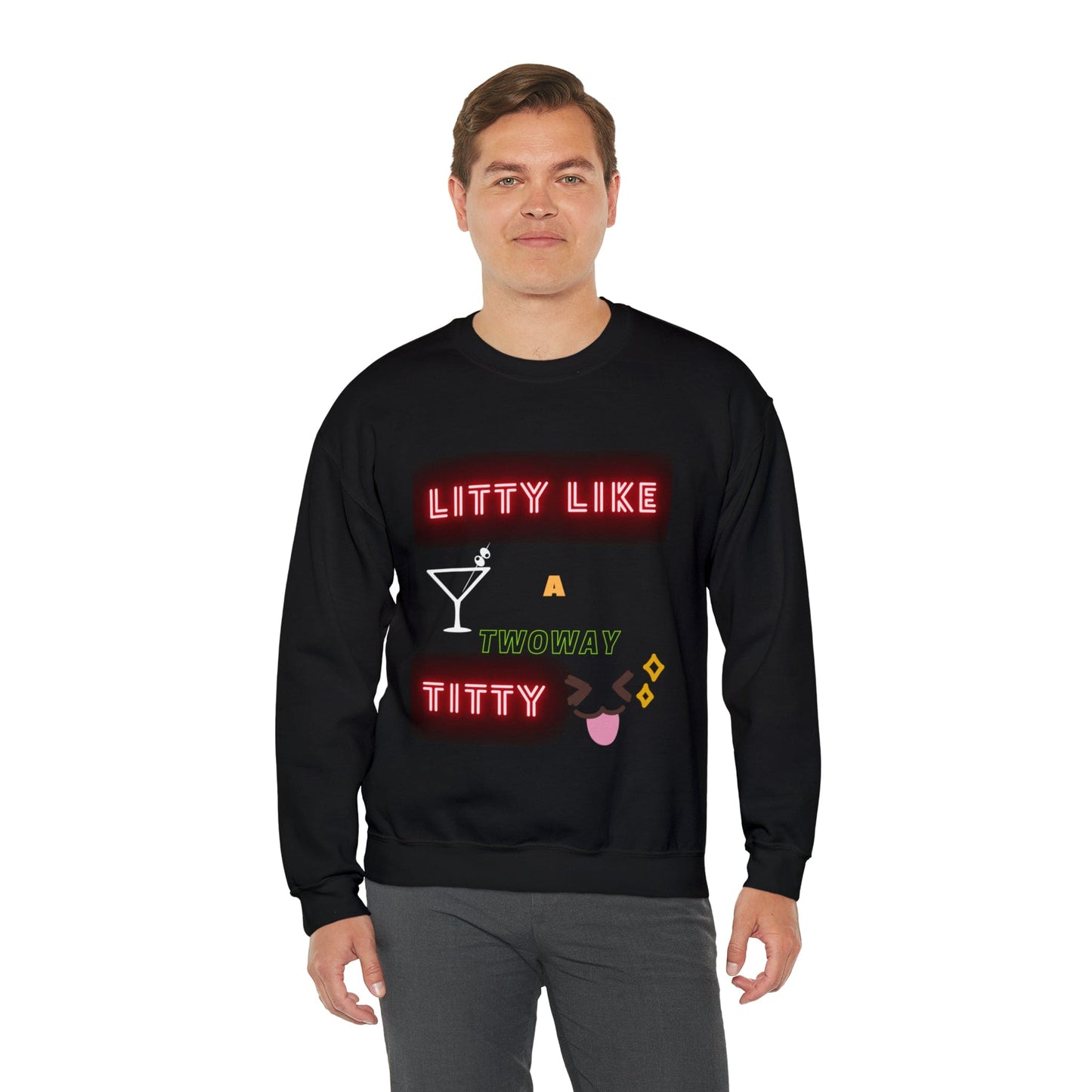 Litty Collection Unisex Heavy Blend Crewneck Sweatshirt - Bigem's Otaku BoutiqueSweatshirt38788939399919036542Litty Collection Unisex Heavy Blend Crewneck SweatshirtSweatshirtPrintifyBigem's Otaku Boutique38788939399919036542SBlackCrew neckDTGBack to School