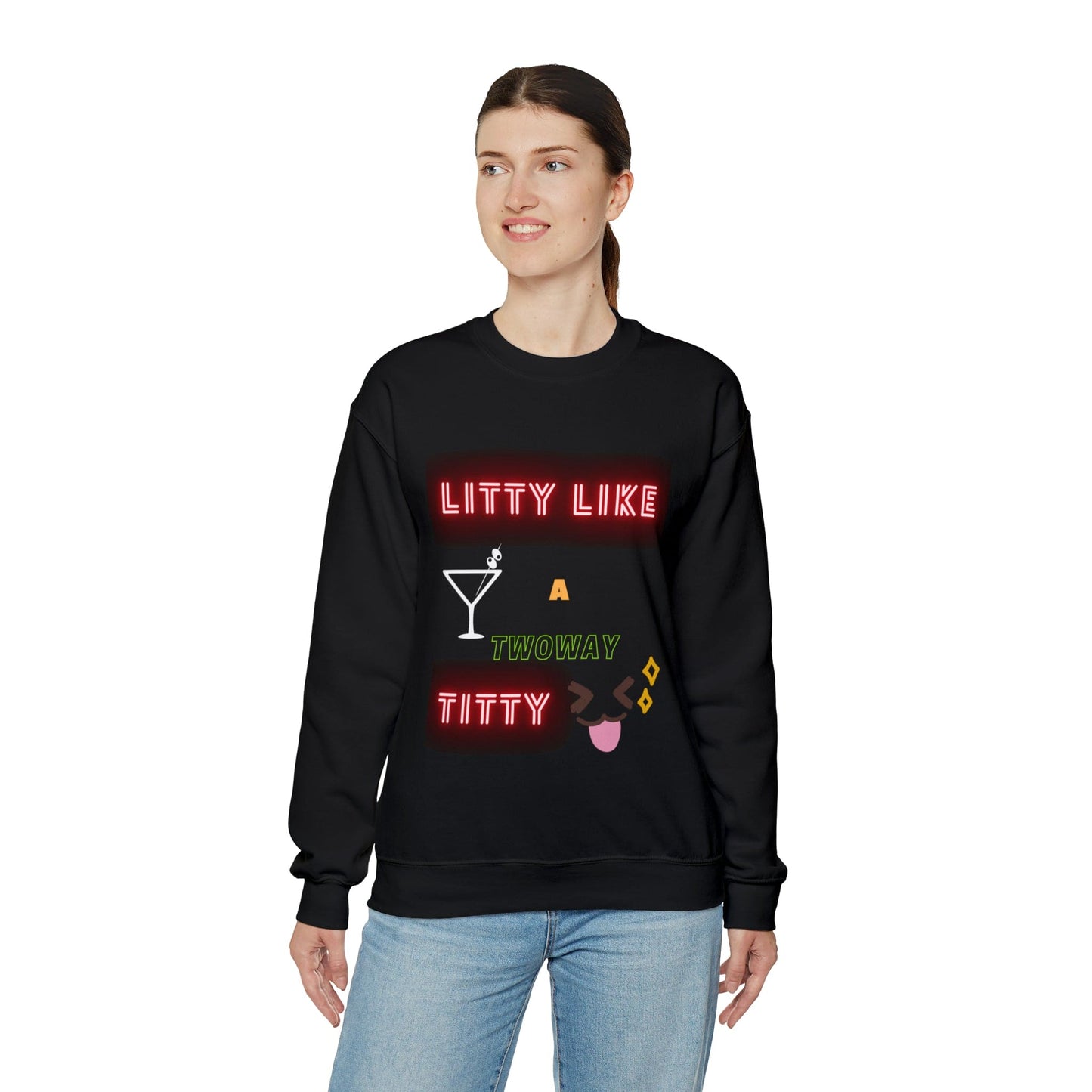 Litty Collection Unisex Heavy Blend Crewneck Sweatshirt - Bigem's Otaku BoutiqueSweatshirt38788939399919036542Litty Collection Unisex Heavy Blend Crewneck SweatshirtSweatshirtPrintifyBigem's Otaku Boutique38788939399919036542SBlackCrew neckDTGBack to School