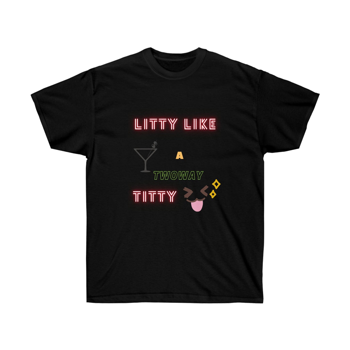 Litty Unisex Ultra Cotton Tee - Bigem's Otaku BoutiqueT-Shirt12408916340131568644Litty Unisex Ultra Cotton TeeT-ShirtPrintifyBigem's Otaku Boutique12408916340131568644BlackSDTGMen's ClothingCrew neck