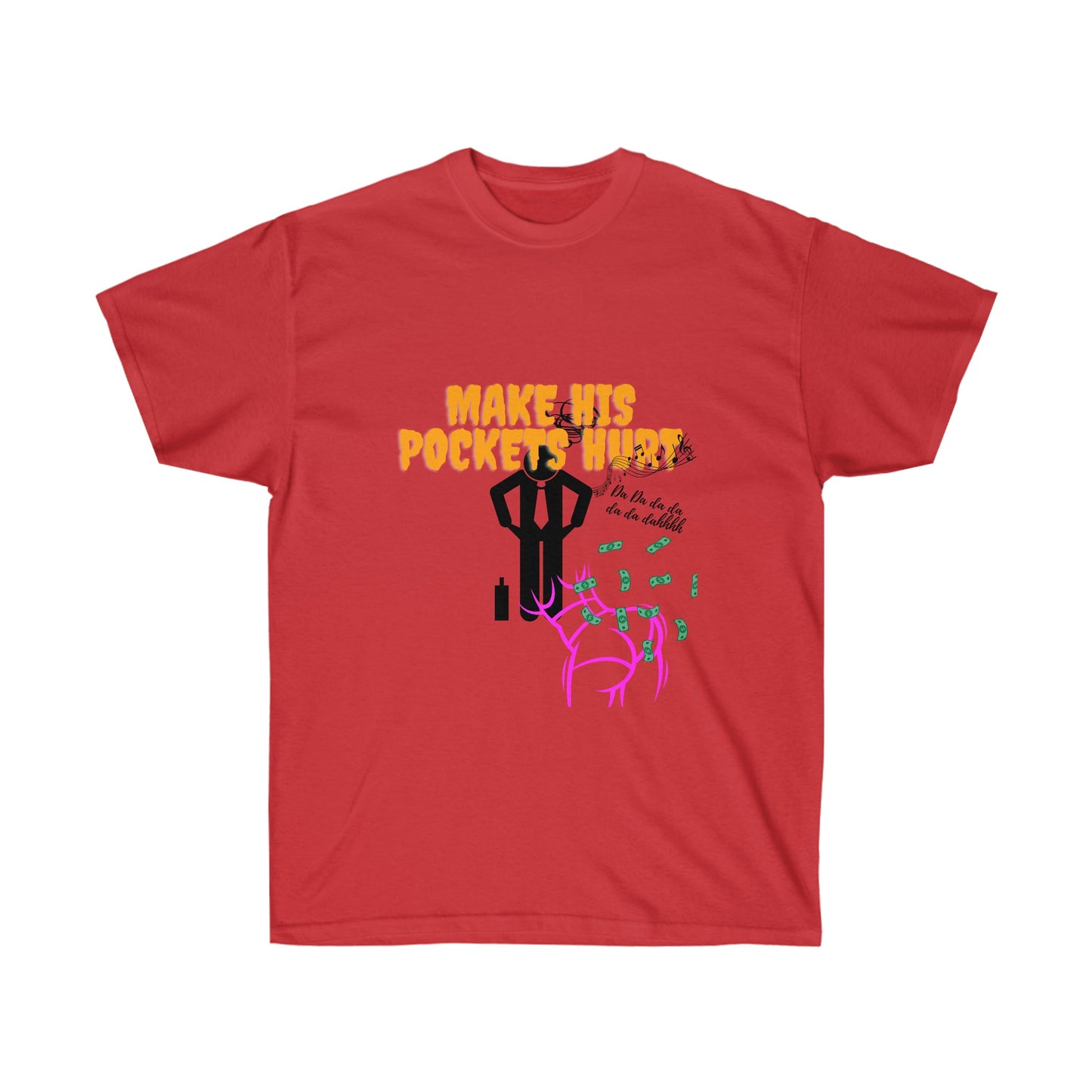 Make his Pockets Hurt Collection Unisex Ultra Cotton Tee - Bigem's Otaku BoutiqueT-Shirt12192960827614855958Make his Pockets Hurt Collection Unisex Ultra Cotton TeeT-ShirtPrintifyBigem's Otaku Boutique12192960827614855958RedSDTGMen's ClothingCrew neck