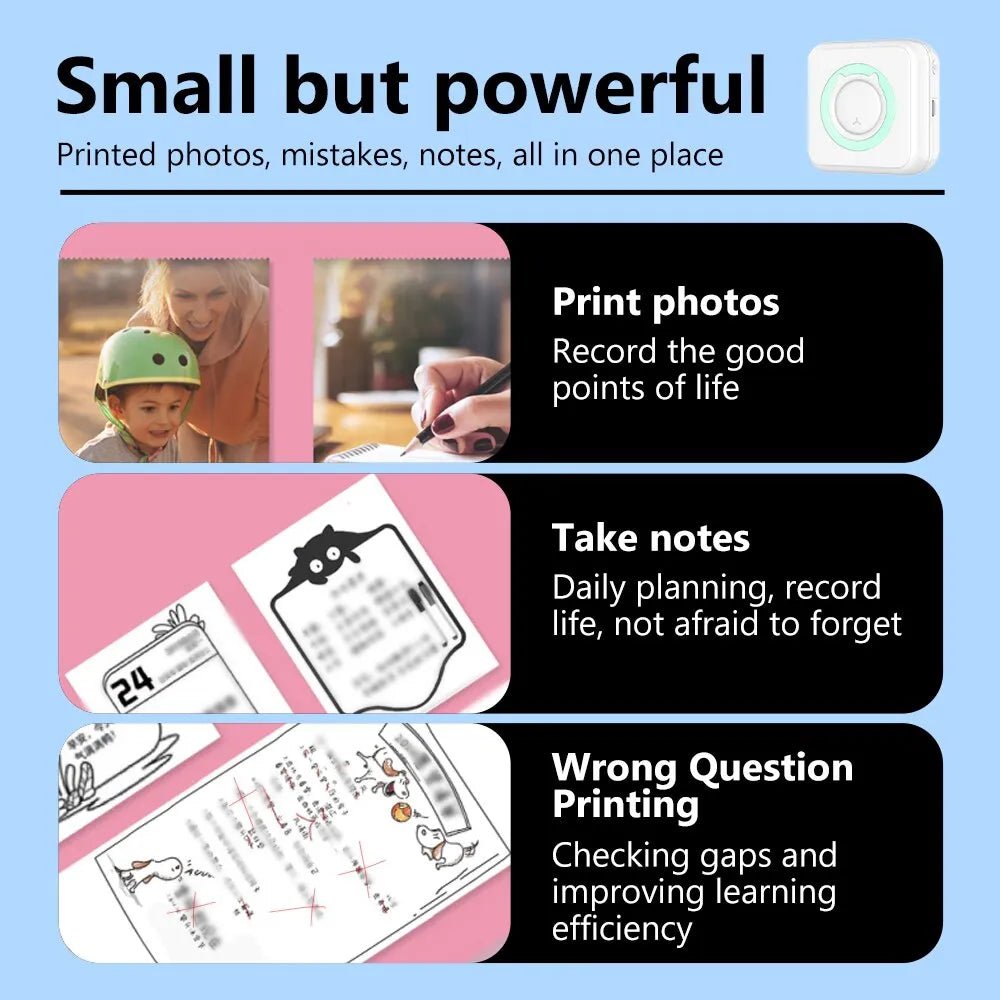Mini Printer Portable Thermal Stickers - Bigem's Otaku Boutique1236538_ZRWDEEVMini Printer Portable Thermal StickersBigem's Otaku Boutique Bigem's Otaku BoutiqueMini Printer Portable Thermal Stickers1236538_ZRWDEEVGreen