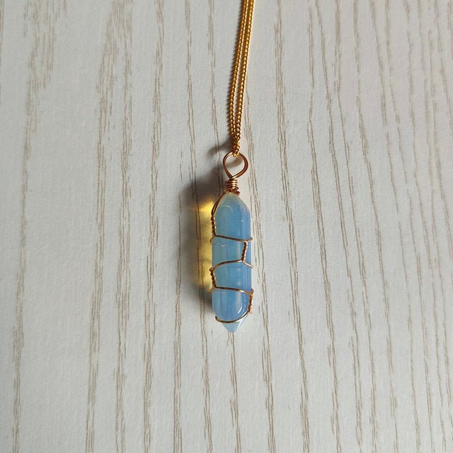 Natural Stone Pendant Necklace - Bigem's Otaku Boutique701071_AMWMX8KNatural Stone Pendant NecklaceBigem's Otaku Boutique Bigem's Otaku Boutique701071_AMWMX8KOpalNecklacePendantJewelry