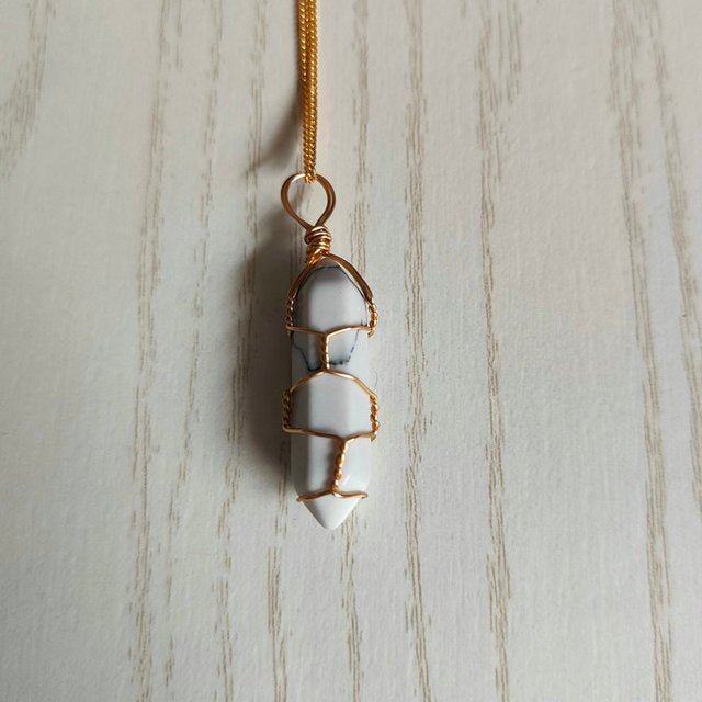 Natural Stone Pendant Necklace - Bigem's Otaku Boutique701071_JPWLW0TNatural Stone Pendant NecklaceBigem's Otaku Boutique Bigem's Otaku Boutique701071_JPWLW0TWhite TurquoiseNecklacePendantJewelry