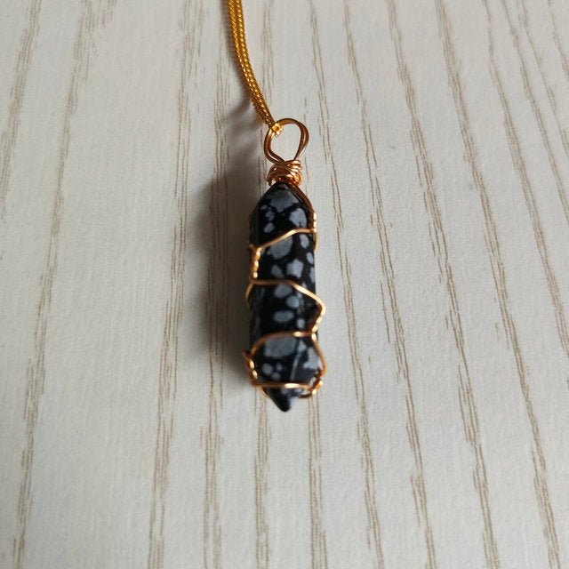 Natural Stone Pendant Necklace - Bigem's Otaku Boutique701071_PTDDT7ENatural Stone Pendant NecklaceBigem's Otaku Boutique Bigem's Otaku Boutique701071_PTDDT7ESnowflakeNecklacePendantJewelry