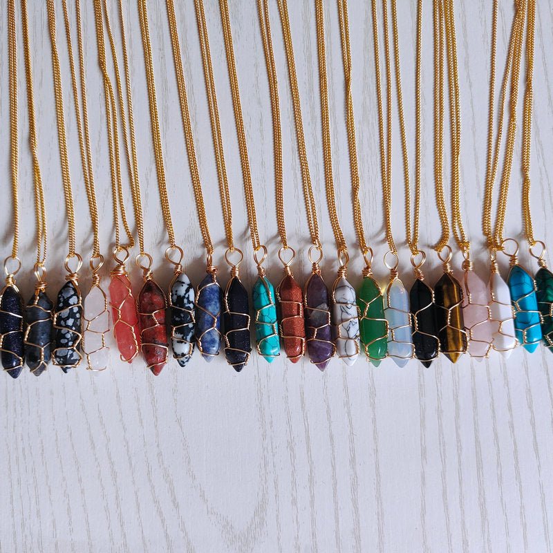 Natural Stone Pendant Necklace - Bigem's Otaku Boutique701071_UZERLYDNatural Stone Pendant NecklaceBigem's Otaku Boutique Bigem's Otaku Boutique701071_UZERLYDBlack SpectroliteNecklacePendantJewelry