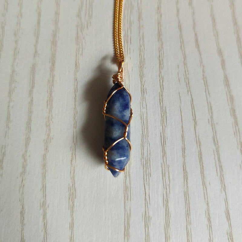 Natural Stone Pendant Necklace - Bigem's Otaku Boutique701071_UZERLYDNatural Stone Pendant NecklaceBigem's Otaku Boutique Bigem's Otaku Boutique701071_UZERLYDBlack SpectroliteNecklacePendantJewelry