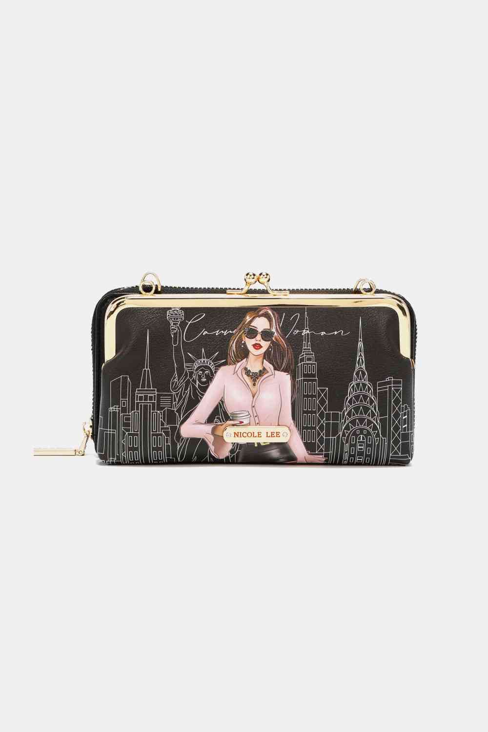 Nicole Lee USA Signature Kiss Lock Crossbody Wallet - Bigem's Otaku Boutique101300315650853Nicole Lee USA Signature Kiss Lock Crossbody WalletTrendsiBigem's Otaku Boutique101300315650853Career WomanOne SizeShip from USANicole Lee USA