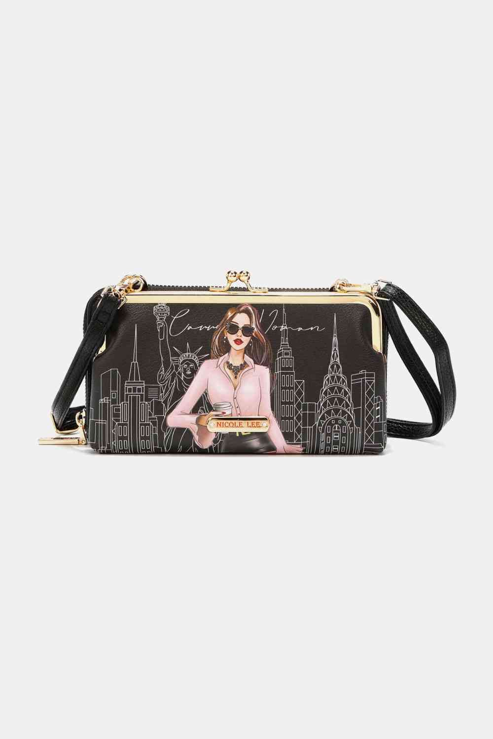 Nicole Lee USA Signature Kiss Lock Crossbody Wallet - Bigem's Otaku Boutique101300315650853Nicole Lee USA Signature Kiss Lock Crossbody WalletTrendsiBigem's Otaku Boutique101300315650853Career WomanOne SizeShip from USANicole Lee USA