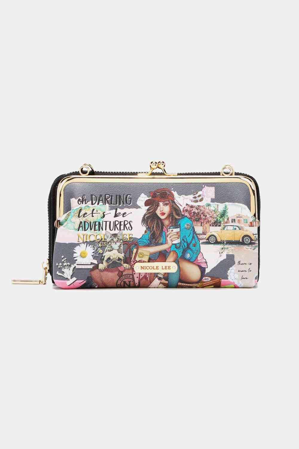 Nicole Lee USA Signature Kiss Lock Crossbody Wallet - Bigem's Otaku Boutique101300315652144Nicole Lee USA Signature Kiss Lock Crossbody WalletTrendsiBigem's Otaku Boutique101300315652144Journey Of StephanieOne SizeShip from USANicole Lee USA