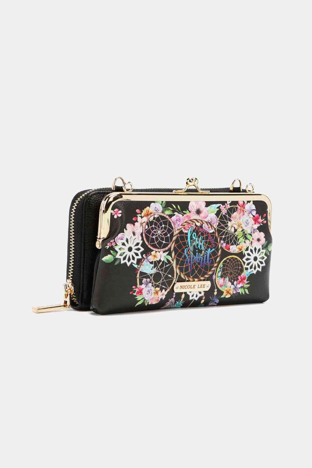 Nicole Lee USA Signature Kiss Lock Crossbody Wallet - Bigem's Otaku Boutique101300315654495Nicole Lee USA Signature Kiss Lock Crossbody WalletTrendsiBigem's Otaku Boutique101300315654495Dream Of All ColorsOne SizeShip from USANicole Lee USA