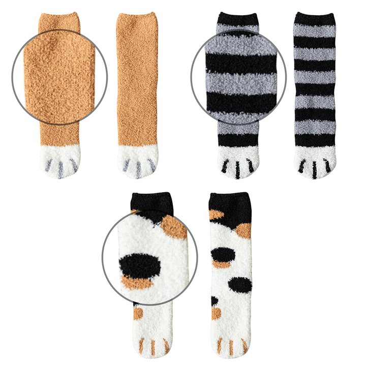 Paw Print Socks - Bigem's Otaku BoutiqueHT353-01Paw Print SocksBigem's Otaku Boutique Bigem's Otaku BoutiqueHT353-01Crossbar Black1 pairSocksGils Socks