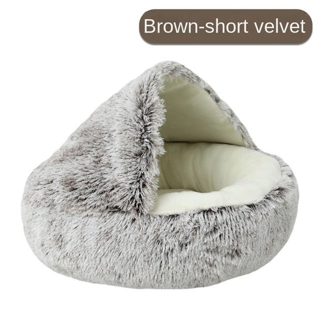 Plush Pet Bed - Bigem's Otaku Boutique1216342_TAVZBTLPlush Pet BedBigem's Otaku Boutique Bigem's Otaku Boutique1216342_TAVZBTLBrown-Short velvetdiameter 50cmPetPlushBed