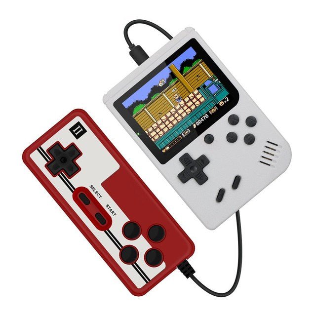 Retro Portable Mini Handheld Video Game Console - Bigem's Otaku Boutique723126_RYGEUHARetro Portable Mini Handheld Video Game ConsoleBigem's Otaku Boutique Bigem's Otaku Boutique723126_RYGEUHAWhite with Gamepad