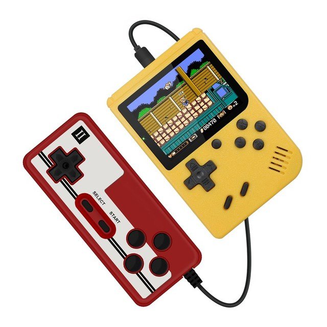 Retro Portable Mini Handheld Video Game Console - Bigem's Otaku Boutique723126_TXKYD5PRetro Portable Mini Handheld Video Game ConsoleBigem's Otaku Boutique Bigem's Otaku Boutique723126_TXKYD5PYellow with Gamepad