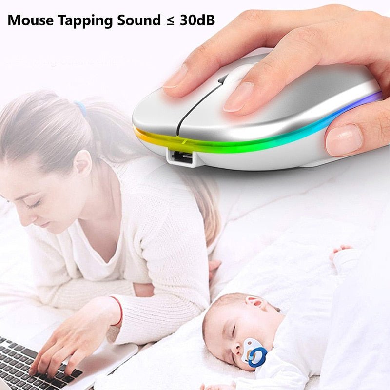 RGB Wireless Bluetooth Mouse - Bigem's Otaku BoutiqueMobile & Laptop AccessoriesND01022368GMA-GLDRGB Wireless Bluetooth MouseMobile & Laptop AccessoriesYellow PandoraBigem's Otaku BoutiqueND01022368GMA-GLDGoldgaming mouseGaming Mouse & Controllersbluetooth mouse