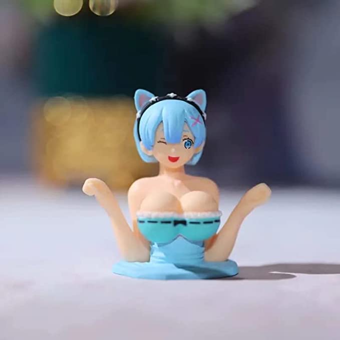 Sexy Anime Girls Chest Shaking Car Ornament - Bigem's Otaku Boutique3KBPS71T7KSexy Anime Girls Chest Shaking Car OrnamentBigem's Otaku Boutique Bigem's Otaku Boutique3KBPS71T7KBlue HairDecorOrnamentCar