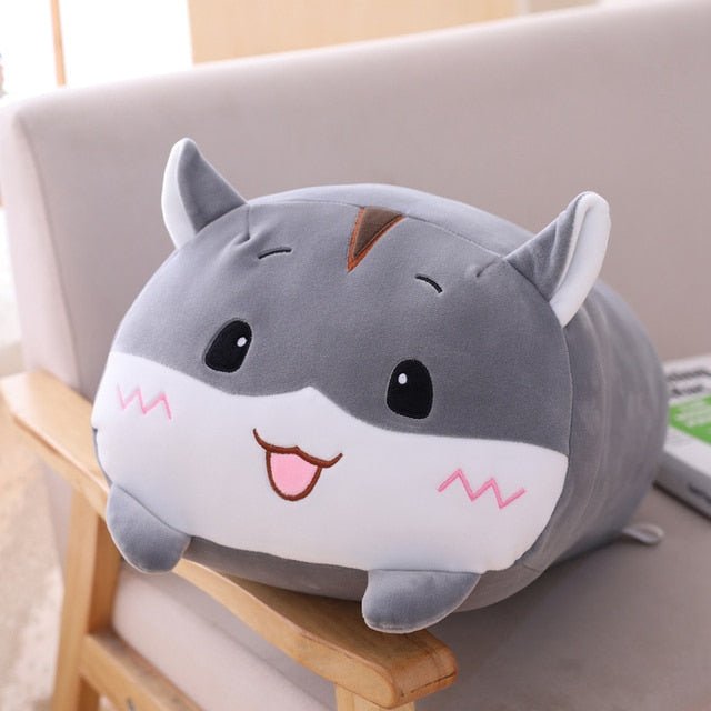 Soft Plush Cartoon Animal Pillow - Bigem's Otaku BoutiquePlushie's786219_9TADKWQSoft Plush Cartoon Animal PillowPlushie'sBigem's Otaku Boutique Bigem's Otaku Boutique786219_9TADKWQGrey Hamster20cmPlushPillow