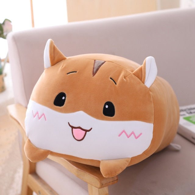 Soft Plush Cartoon Animal Pillow - Bigem's Otaku BoutiquePlushie's786219_Q8UT0WZSoft Plush Cartoon Animal PillowPlushie'sBigem's Otaku Boutique Bigem's Otaku Boutique786219_Q8UT0WZBrown Hamster20cmPlushPillow