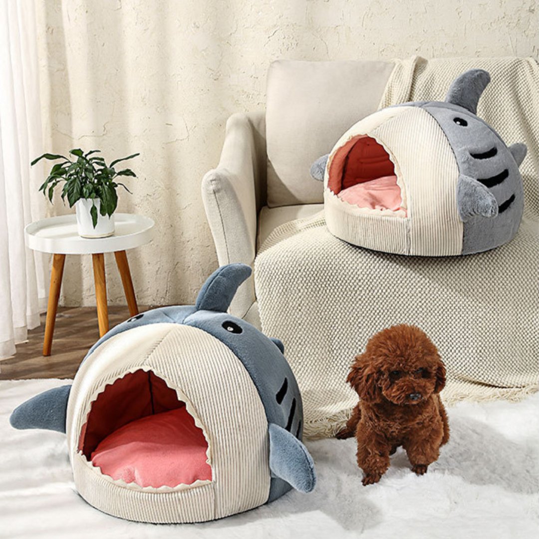 The Shark Pet Bed - Bigem's Otaku Boutique1200981_YMJ001(40x40x42The Shark Pet BedBigem's Otaku Boutique Bigem's Otaku Boutique1200981_YMJ001(40x40x42Shark GraySmallPetSharkBed