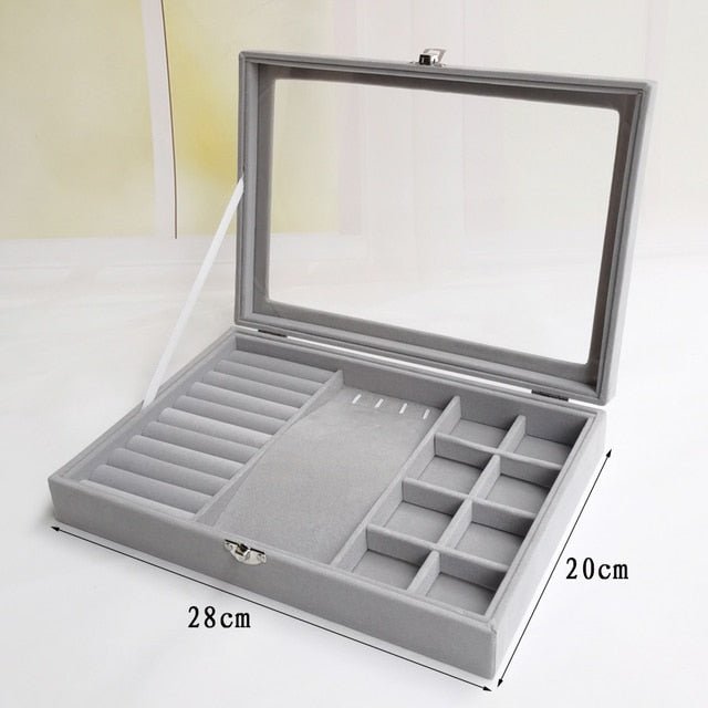 Velvet Jewelry Organizer - Bigem's Otaku Boutique750560_MNWAX6MVelvet Jewelry OrganizerBigem's Otaku Boutique Bigem's Otaku Boutique750560_MNWAX6M17Jewelry OrganizerBox Tray Holder