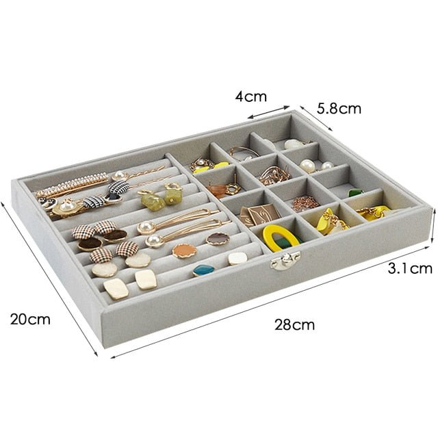 Velvet Jewelry Organizer - Bigem's Otaku Boutique750560_QBAX57RVelvet Jewelry OrganizerBigem's Otaku Boutique Bigem's Otaku Boutique750560_QBAX57R19Jewelry OrganizerBox Tray Holder