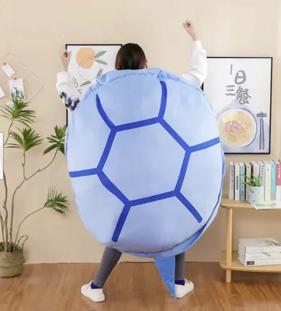 Wearable Turtle Shell Pillow - Bigem's Otaku Boutique4XS872R38NWearable Turtle Shell PillowBigem's Otaku Boutique Bigem's Otaku BoutiqueWearable Turtle Shell Pillow4XS872R38NBlueKids - 60cmShellTurtlePillow
