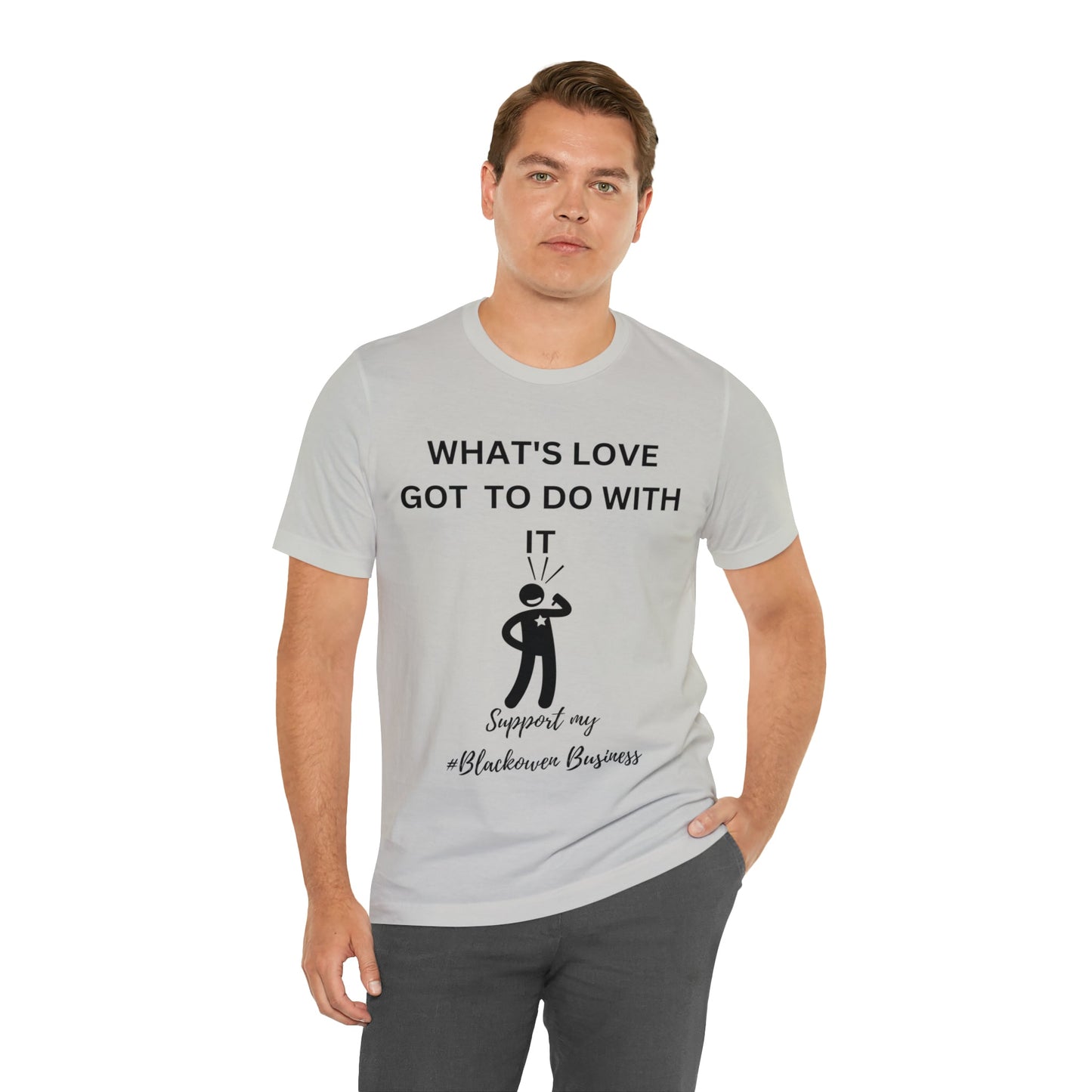 What's Love Got To Do With It Unisex Jersey Short Sleeve Tee - Bigem's Otaku BoutiqueT-Shirt82069222277688865228What's Love Got To Do With It Unisex Jersey Short Sleeve TeeT-ShirtPrintifyBigem's Otaku Boutique82069222277688865228WhiteSCrew neckDTGCotton