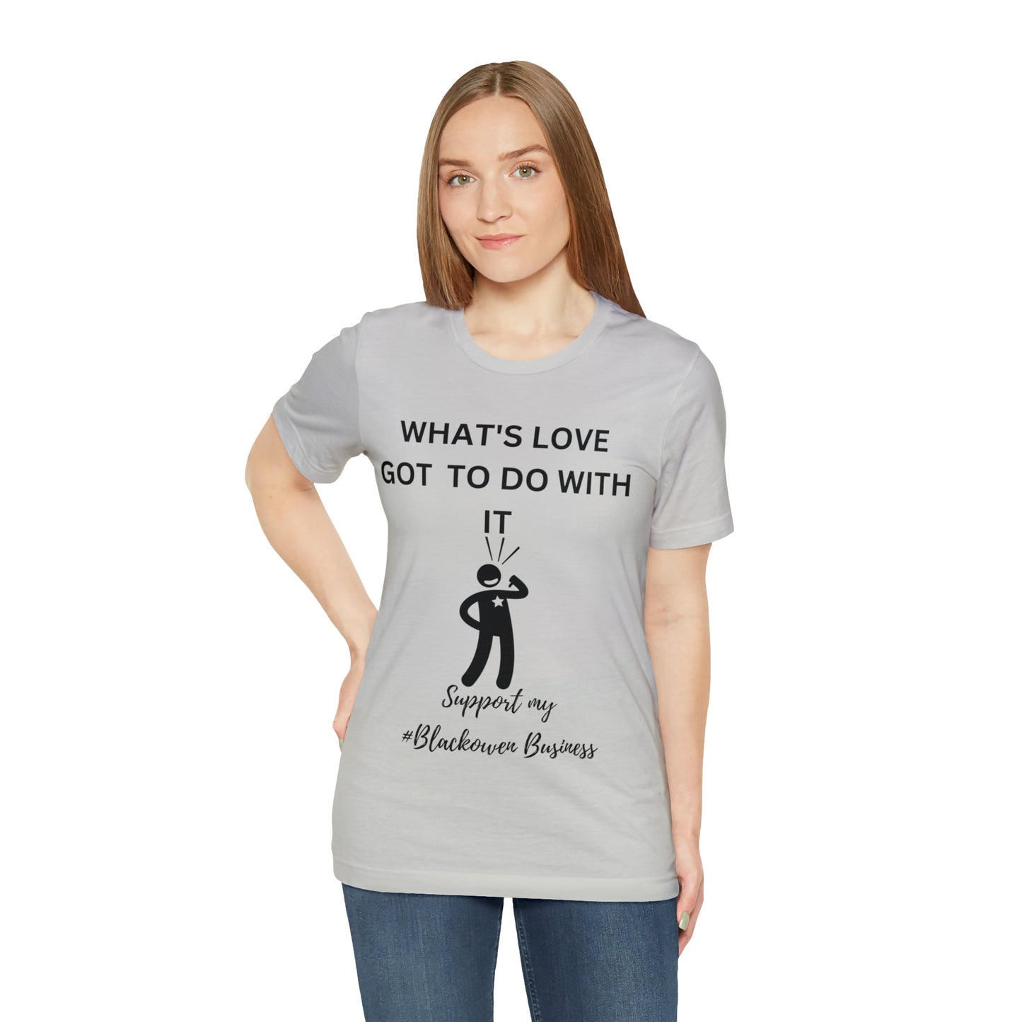 What's Love Got To Do With It Unisex Jersey Short Sleeve Tee - Bigem's Otaku BoutiqueT-Shirt82069222277688865228What's Love Got To Do With It Unisex Jersey Short Sleeve TeeT-ShirtPrintifyBigem's Otaku Boutique82069222277688865228WhiteSCrew neckDTGCotton