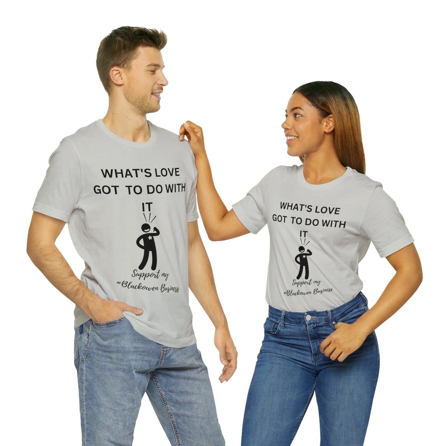 What's Love Got To Do With It Unisex Jersey Short Sleeve Tee - Bigem's Otaku BoutiqueT-Shirt82069222277688865228What's Love Got To Do With It Unisex Jersey Short Sleeve TeeT-ShirtPrintifyBigem's Otaku Boutique82069222277688865228WhiteSCrew neckDTGCotton