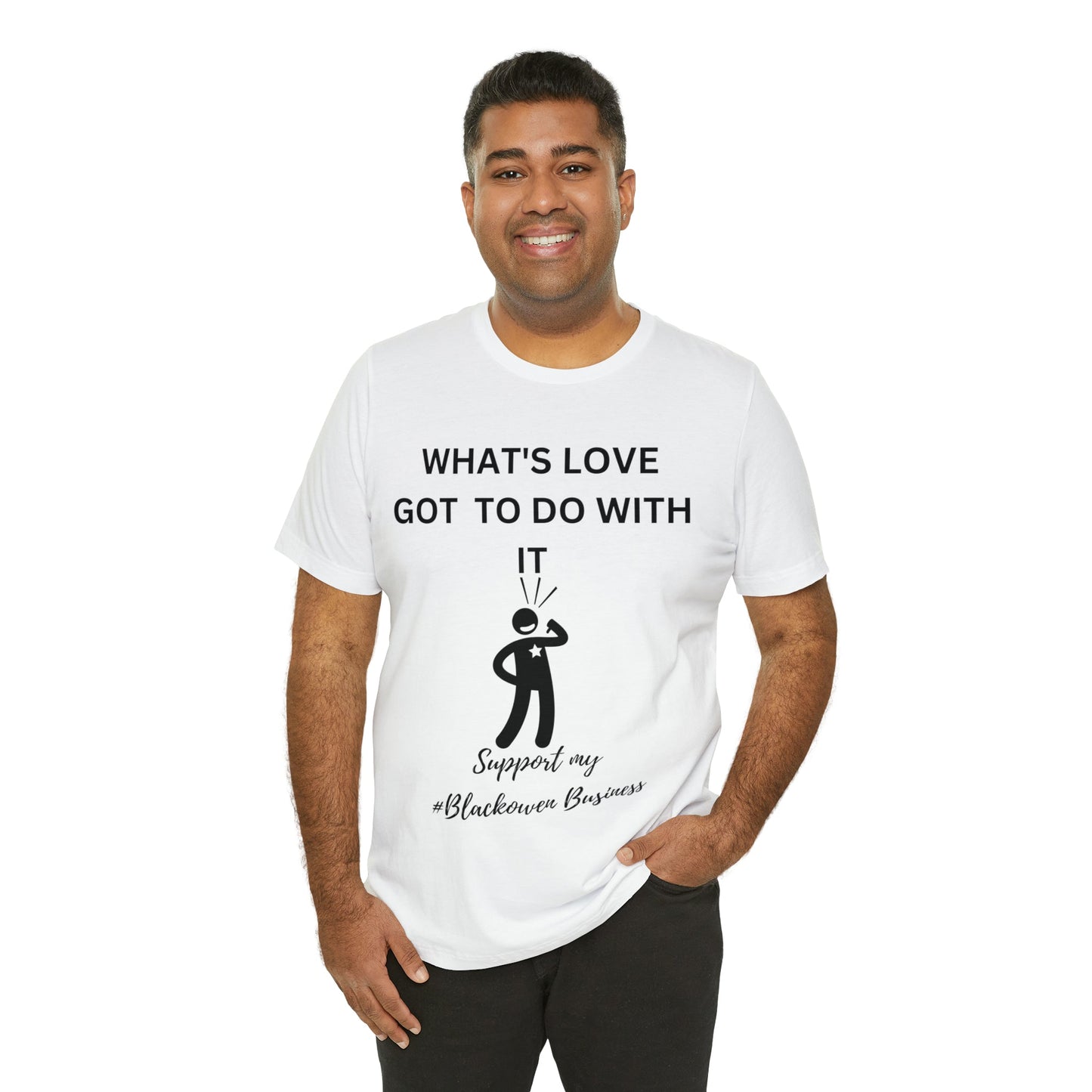 What's Love Got To Do With It Unisex Jersey Short Sleeve Tee - Bigem's Otaku BoutiqueT-Shirt82069222277688865228What's Love Got To Do With It Unisex Jersey Short Sleeve TeeT-ShirtPrintifyBigem's Otaku Boutique82069222277688865228WhiteSCrew neckDTGCotton