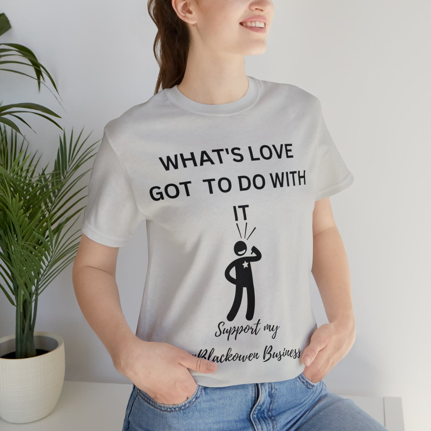 What's Love Got To Do With It Unisex Jersey Short Sleeve Tee - Bigem's Otaku BoutiqueT-Shirt82069222277688865228What's Love Got To Do With It Unisex Jersey Short Sleeve TeeT-ShirtPrintifyBigem's Otaku Boutique82069222277688865228WhiteSCrew neckDTGCotton