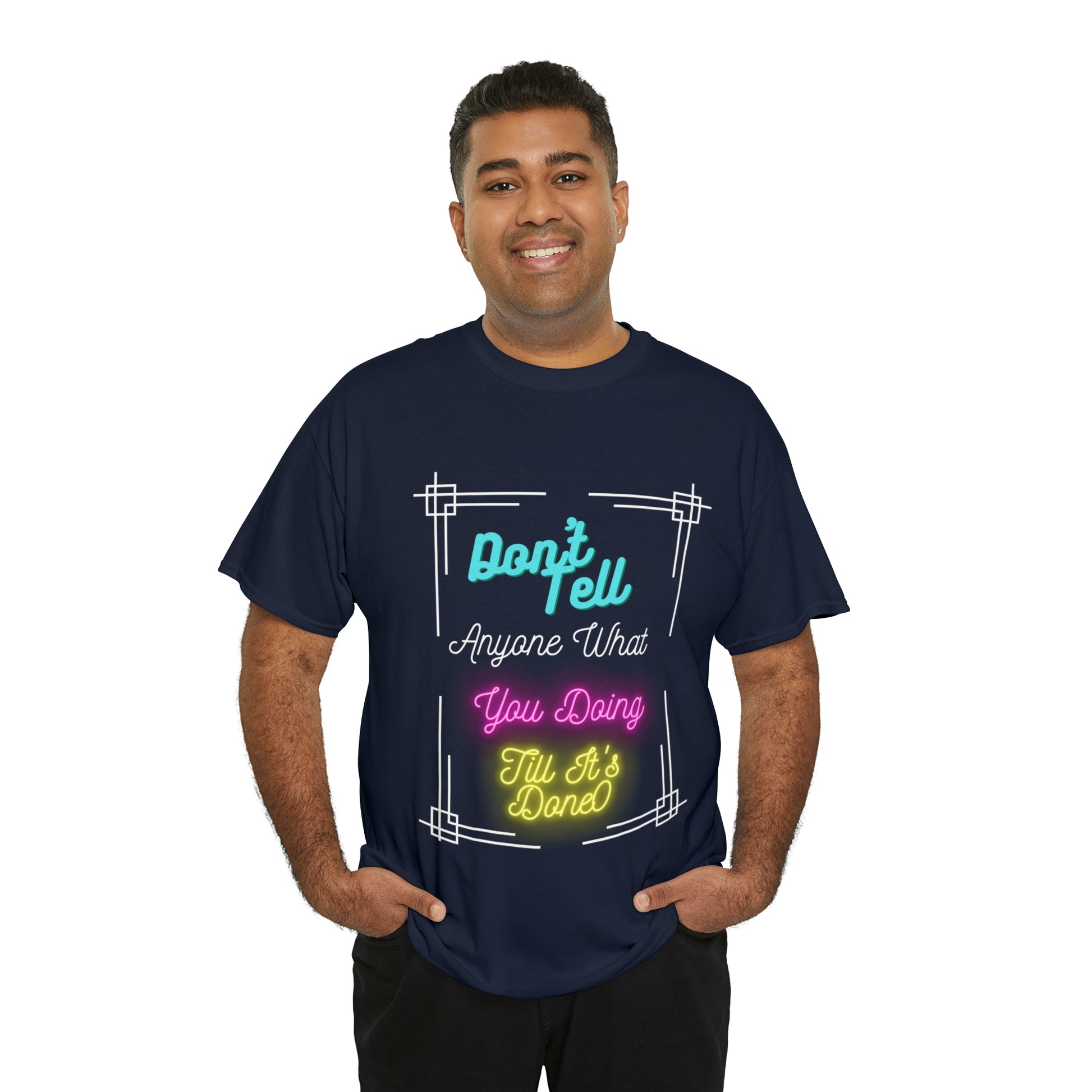 Don't Tell Unisex Heavy Cotton Tee - Bigem's Otaku BoutiqueT-Shirt60667609247256200157Don't Tell Unisex Heavy Cotton TeeT-ShirtPrintifyBigem's Otaku Boutique60667609247256200157NavySDTGMen's ClothingCrew neck