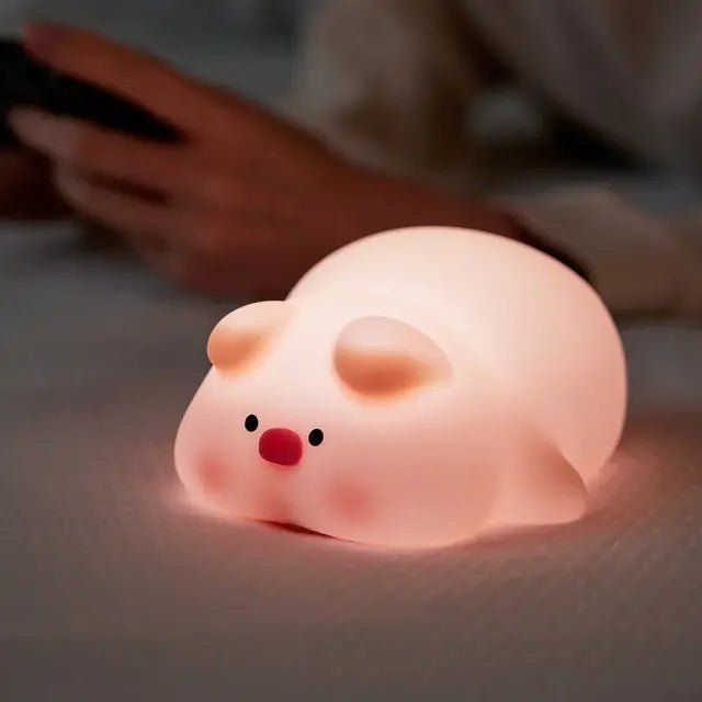 Animal Silicone Nightlights - Bigem's Otaku BoutiqueNight Light1482778_KIMQAMZAnimal Silicone NightlightsNight LightBigem's Otaku Boutique Bigem's Otaku BoutiqueAnimal Silicone Nightlights1482778_KIMQAMZPigLightnight lampLamp