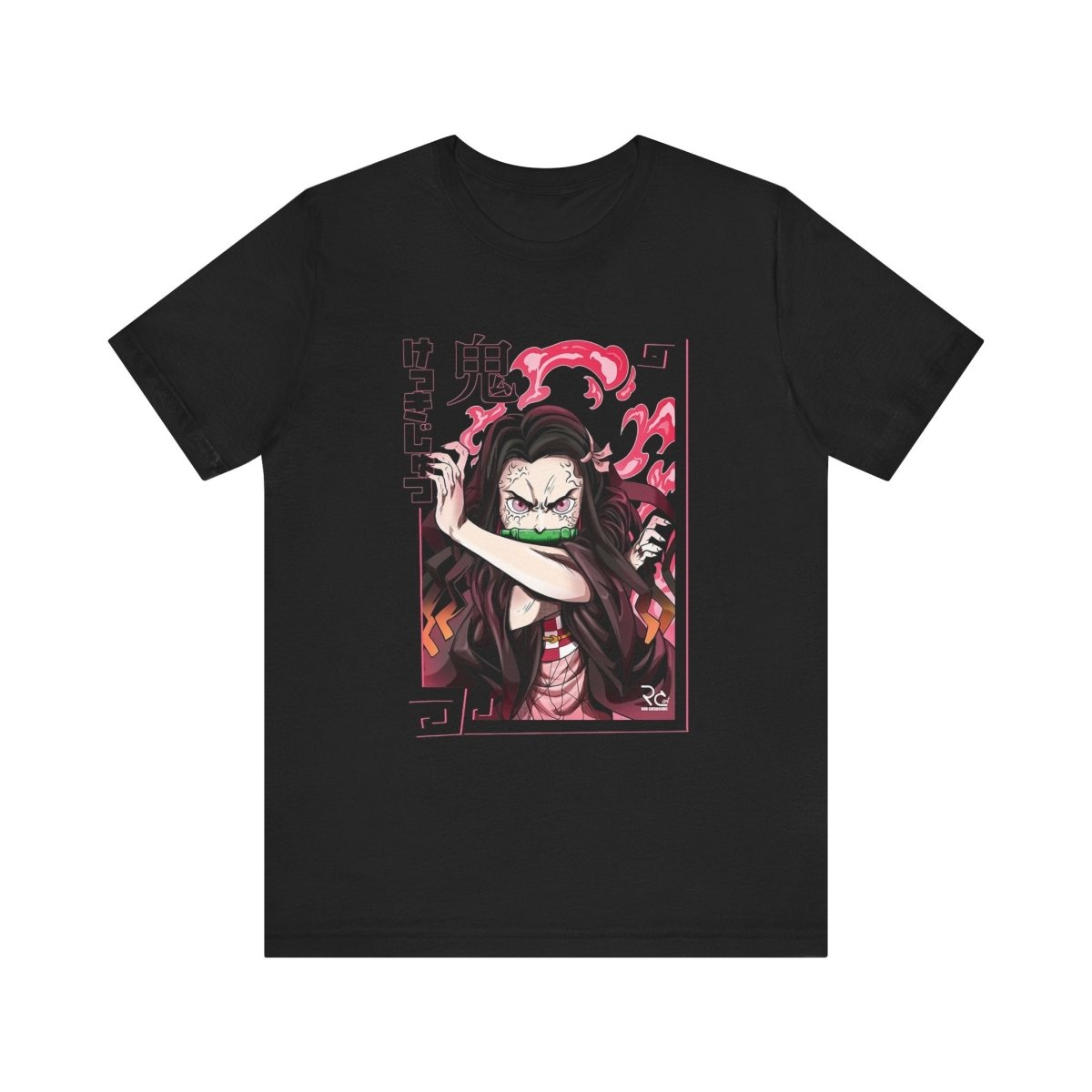 Demon Slayer Nezuko Unisex Otaku Short Sleeve Tee - Bigem's Otaku BoutiqueT-Shirt47009597725128610675Demon Slayer Nezuko Unisex Otaku Short Sleeve TeeT-ShirtPrintifyBigem's Otaku BoutiqueDemon Slayer Nezuko Unisex Otaku Short Sleeve Tee47009597725128610675BlackSCrew neckDTGCotton