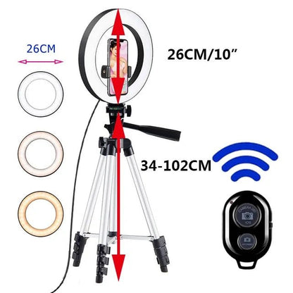 LED Selfie Ring Light Lamp Tripod Holder - Bigem's Otaku Boutique481340_T8LGNVRLED Selfie Ring Light Lamp Tripod HolderBigem's Otaku Boutique Bigem's Otaku BoutiqueLED Selfie Ring Light Lamp Tripod Holder481340_T8LGNVRSilver102CM