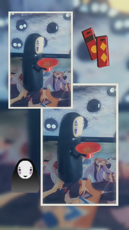 No Face Figure Doll Piggy Bank