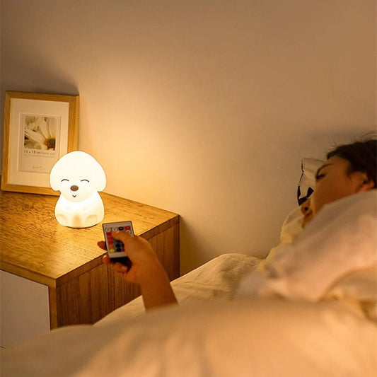 Touch Sensor LED Silicone Puppy Lamp Night - Bigem's Otaku Boutique19328_OMMOZUETouch Sensor LED Silicone Puppy Lamp NightBigem's Otaku Boutique Bigem's Otaku BoutiqueTouch Sensor LED Silicone Puppy Lamp Night19328_OMMOZUETouch Tap Version