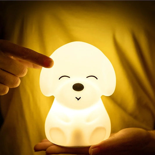Touch Sensor LED Silicone Puppy Lamp Night - Bigem's Otaku Boutique19328_OMMOZUETouch Sensor LED Silicone Puppy Lamp NightBigem's Otaku Boutique Bigem's Otaku BoutiqueTouch Sensor LED Silicone Puppy Lamp Night19328_OMMOZUETouch Tap Version