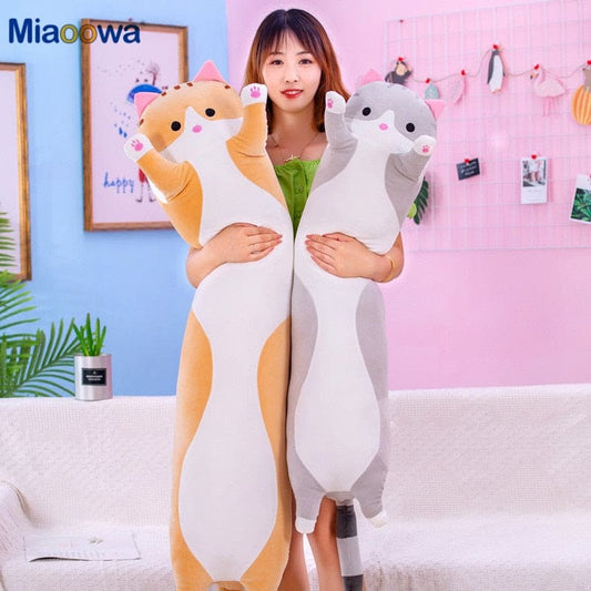 130cm Long Cat Pillow for Kids - Bigem's Otaku BoutiqueDecoratoration663447_EFHMWHL130cm Long Cat Pillow for KidsDecoratorationBigem's Otaku Boutique Bigem's Otaku Boutique663447_EFHMWHLBrown cat50cmkitty pllowkitty plushgato pillow