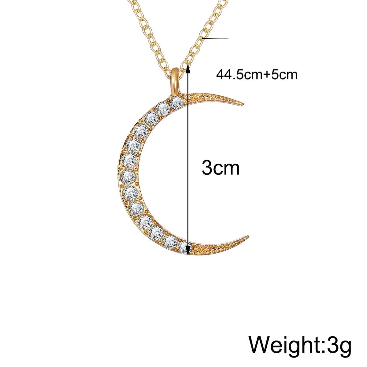 3 Piece Celestial Pave Necklace With ® Crystals 18K Gold Plated Necklace in 18K Gold Plated - Bigem's Otaku BoutiqueHZS-N01243 Piece Celestial Pave Necklace With ® Crystals 18K Gold Plated Necklace in 18K Gold PlatedBigem's Otaku Boutique Bigem's Otaku Boutique3 Piece Celestial Pave Necklace With ® Crystals 18K Gold Plated Necklace in 18K Gold PlatedHZS-N0124