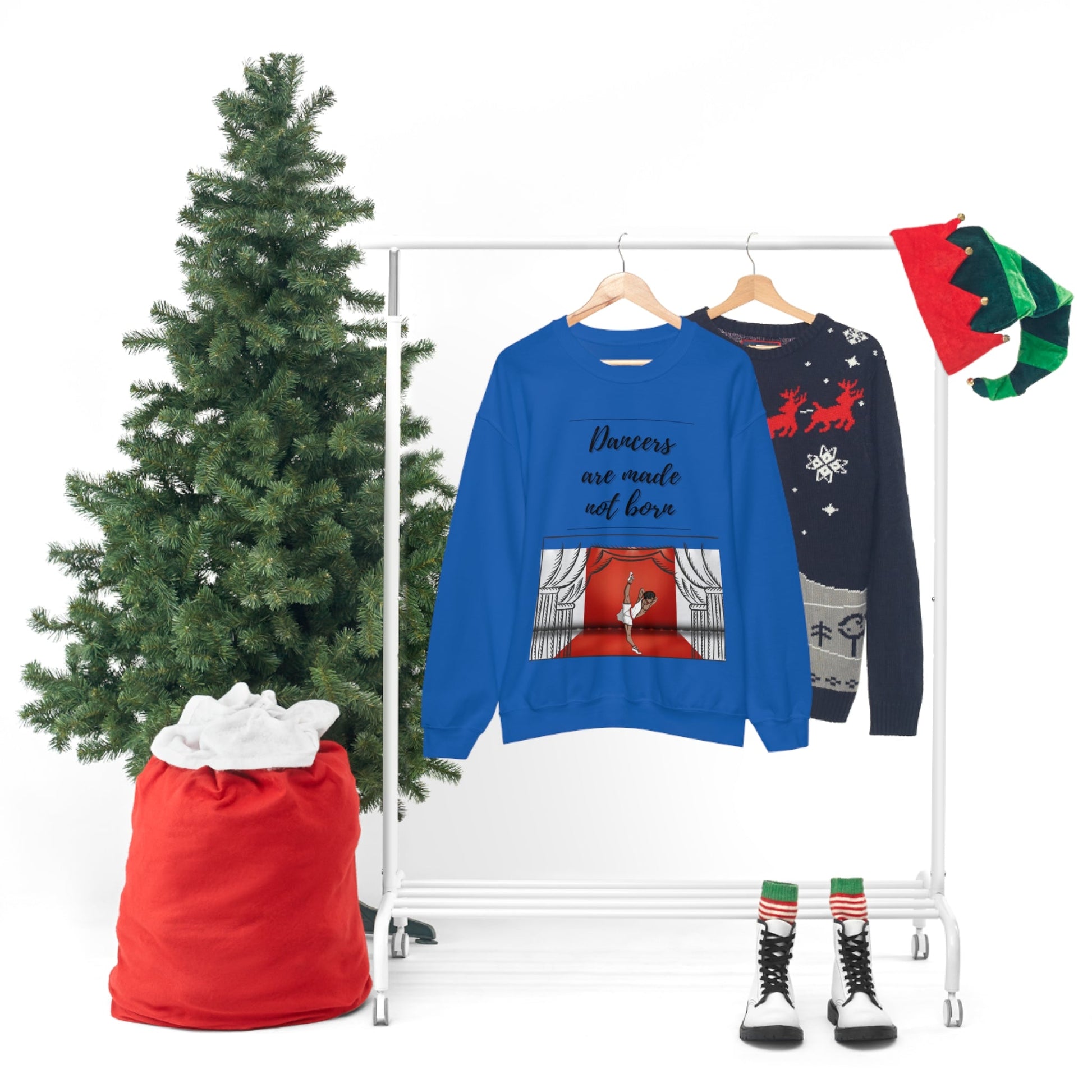 A Dancer is Made Not Born Unisex Heavy Blend Crewneck Sweatshirt - Bigem's Otaku BoutiqueSweatshirt26449552997888556274A Dancer is Made Not Born Unisex Heavy Blend Crewneck SweatshirtSweatshirtPrintifyBigem's Otaku Boutique26449552997888556274SWhiteCrew neckDTGBack to School