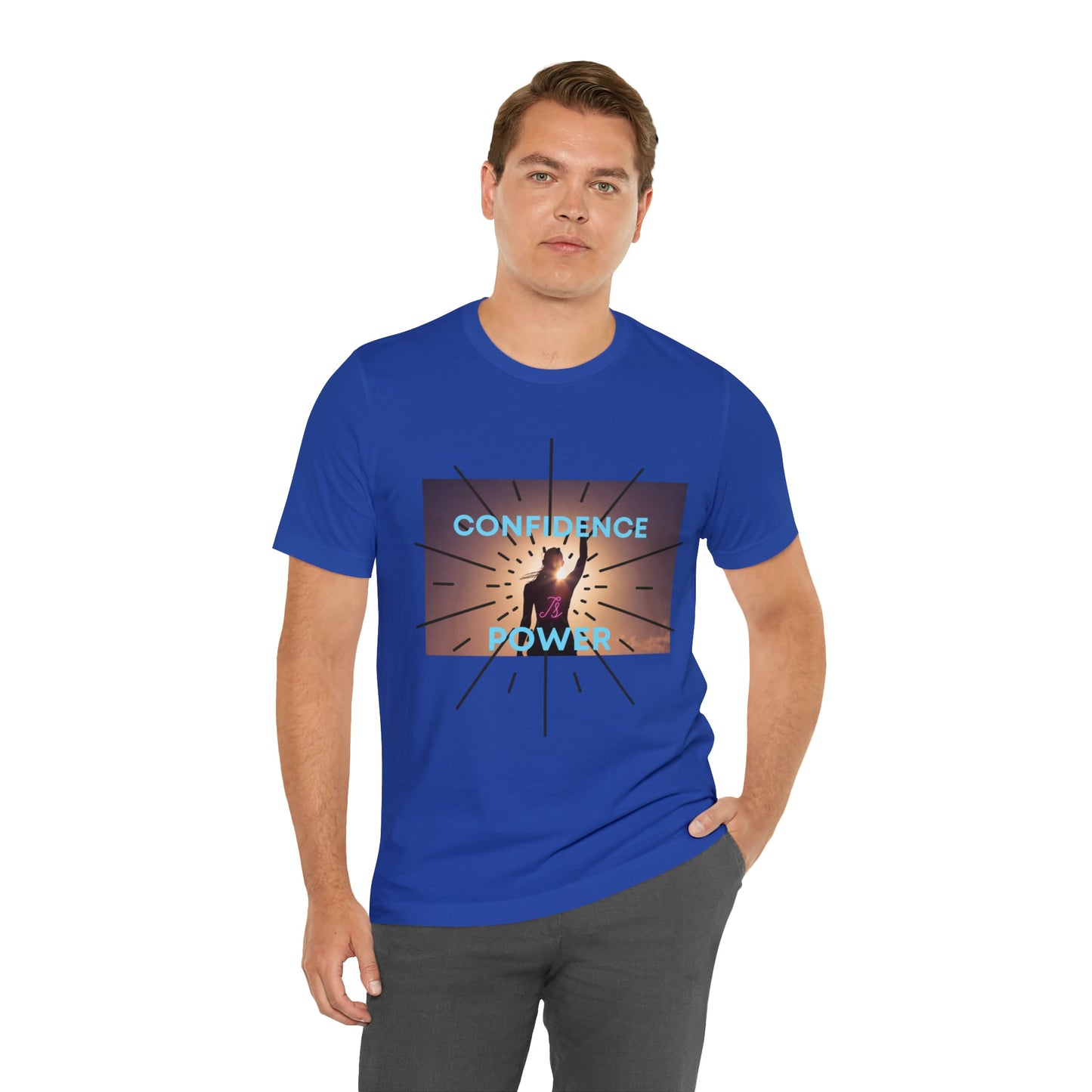 Confidence is power - Unisex Jersey Short Sleeve Tee - Bigem's Otaku BoutiqueT-Shirt24976349300610683534Confidence is power - Unisex Jersey Short Sleeve TeeT-ShirtPrintifyBigem's Otaku Boutique24976349300610683534WhiteXSCrew neckDTGCotton
