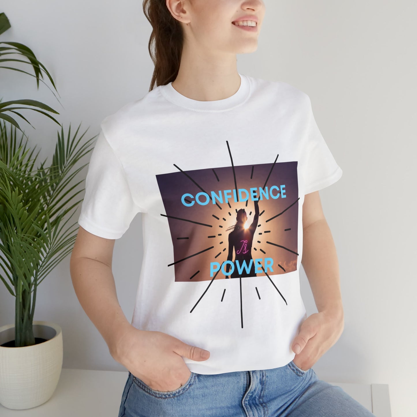 Confidence is power - Unisex Jersey Short Sleeve Tee - Bigem's Otaku BoutiqueT-Shirt24976349300610683534Confidence is power - Unisex Jersey Short Sleeve TeeT-ShirtPrintifyBigem's Otaku Boutique24976349300610683534WhiteXSCrew neckDTGCotton