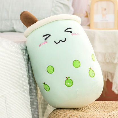 Cute Boba Milk Tea Plushie Toy - Bigem's Otaku BoutiqueKHL343GMECute Boba Milk Tea Plushie ToyBigem's Otaku Boutique Bigem's Otaku BoutiqueKHL343GMEApple Green Closed Eyesabout 22-24cmkidsplushiesbedroom