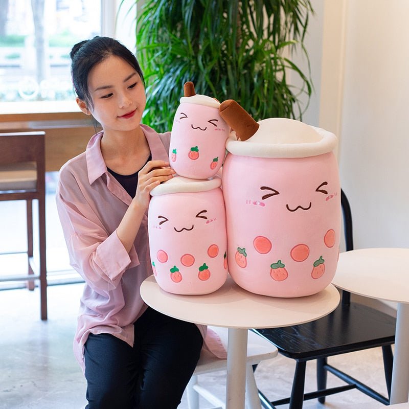 Cute Boba Milk Tea Plushie Toy - Bigem's Otaku BoutiqueM6QUOBIGGCute Boba Milk Tea Plushie ToyBigem's Otaku Boutique Bigem's Otaku BoutiqueM6QUOBIGGBrown Open Eyesabout 22-24cmkidsplushiesbedroom